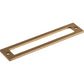 TOP KNOBS TK925HB Hollin Pull Backplate - Honey Bronze