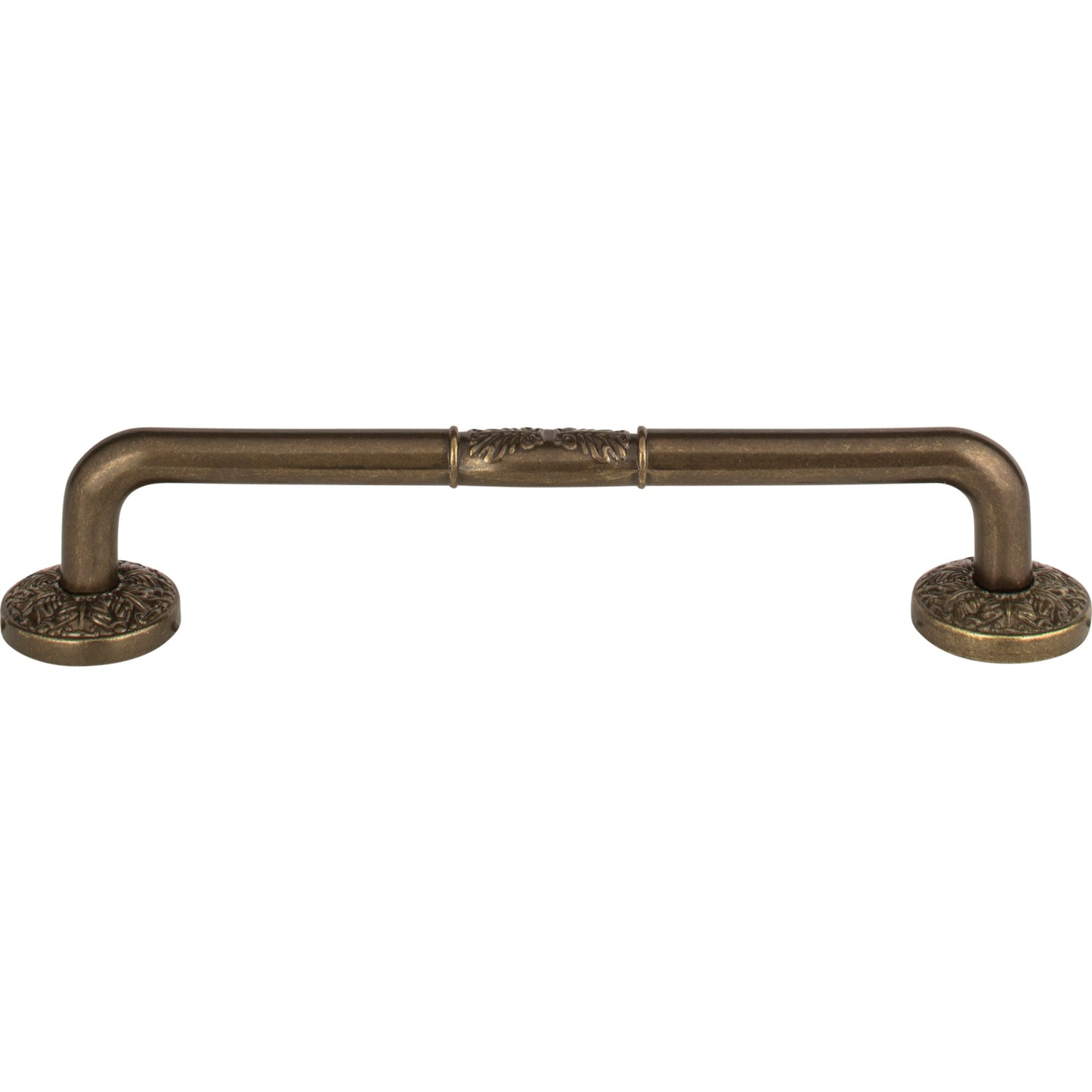 ATLAS 277-BB Hammered Medallion 5" Center to Center Bar Pull , Burnished Bronze