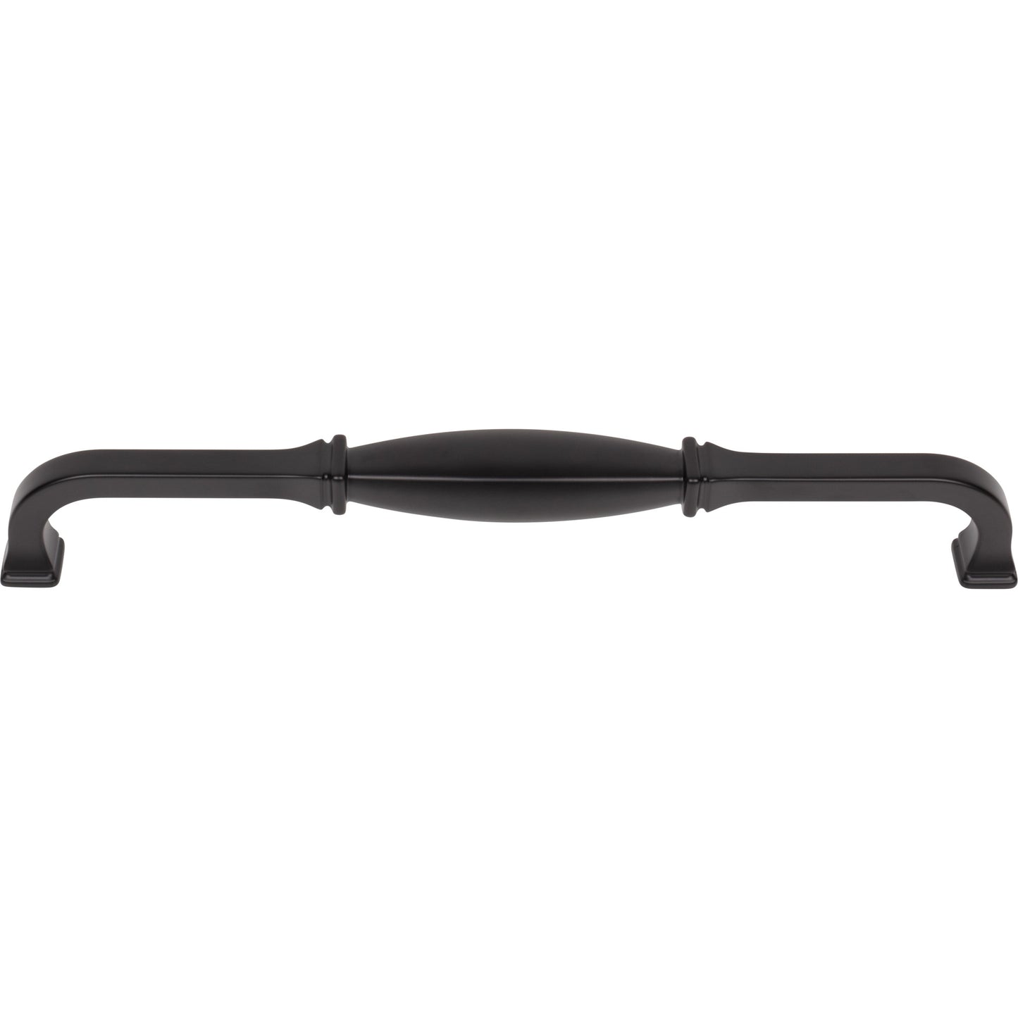 JEFFREY ALEXANDER 278-12MB Audrey 12" Center-to-Center Appliance Pull - Matte Black