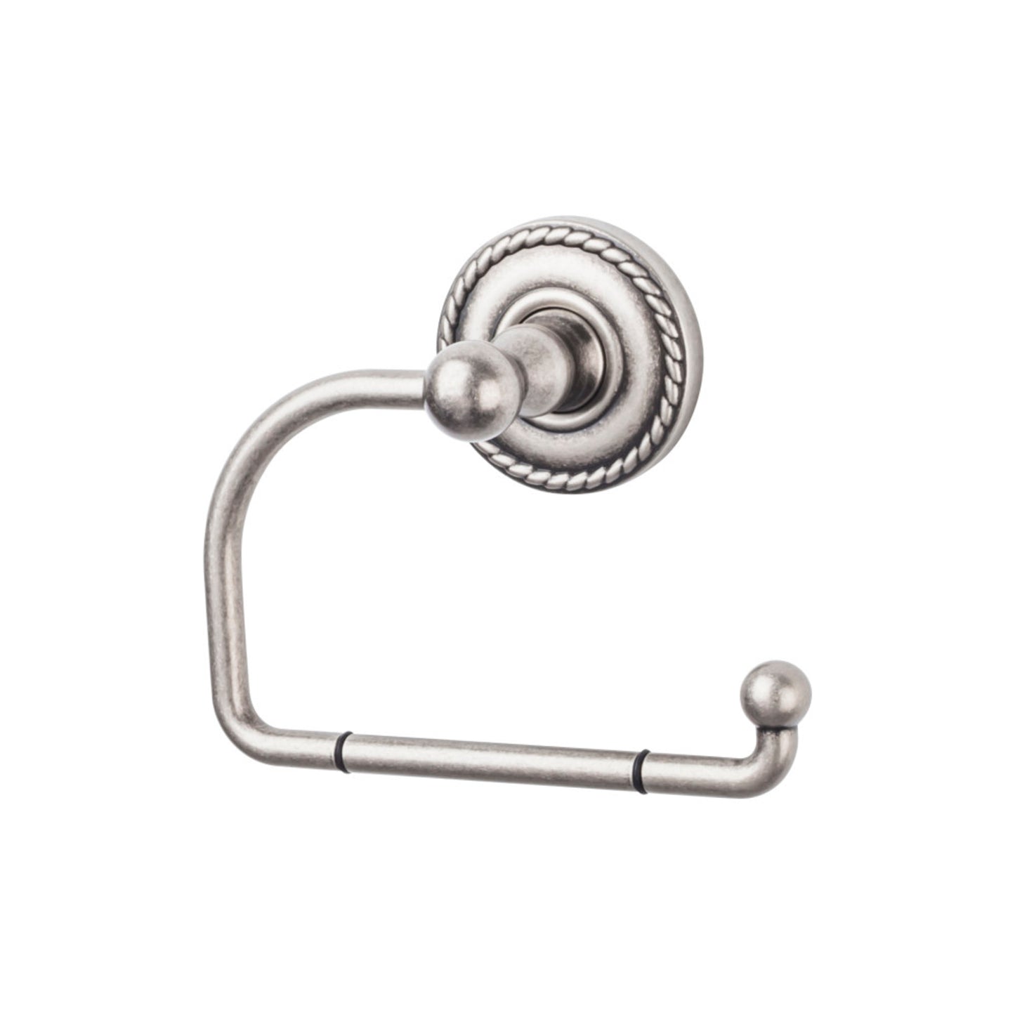 TOP KNOBS ED4APF TOP BATH (R) Edwardian Bath Wall Mounted Toilet Paper Holder - Antique Pewter