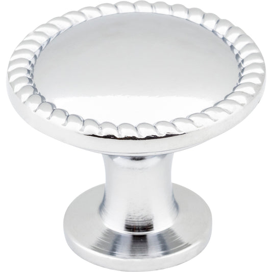 ELEMENTS Z115PC Lindos 1-1/4" Diameter Mushroom Knob - Polished Chrome