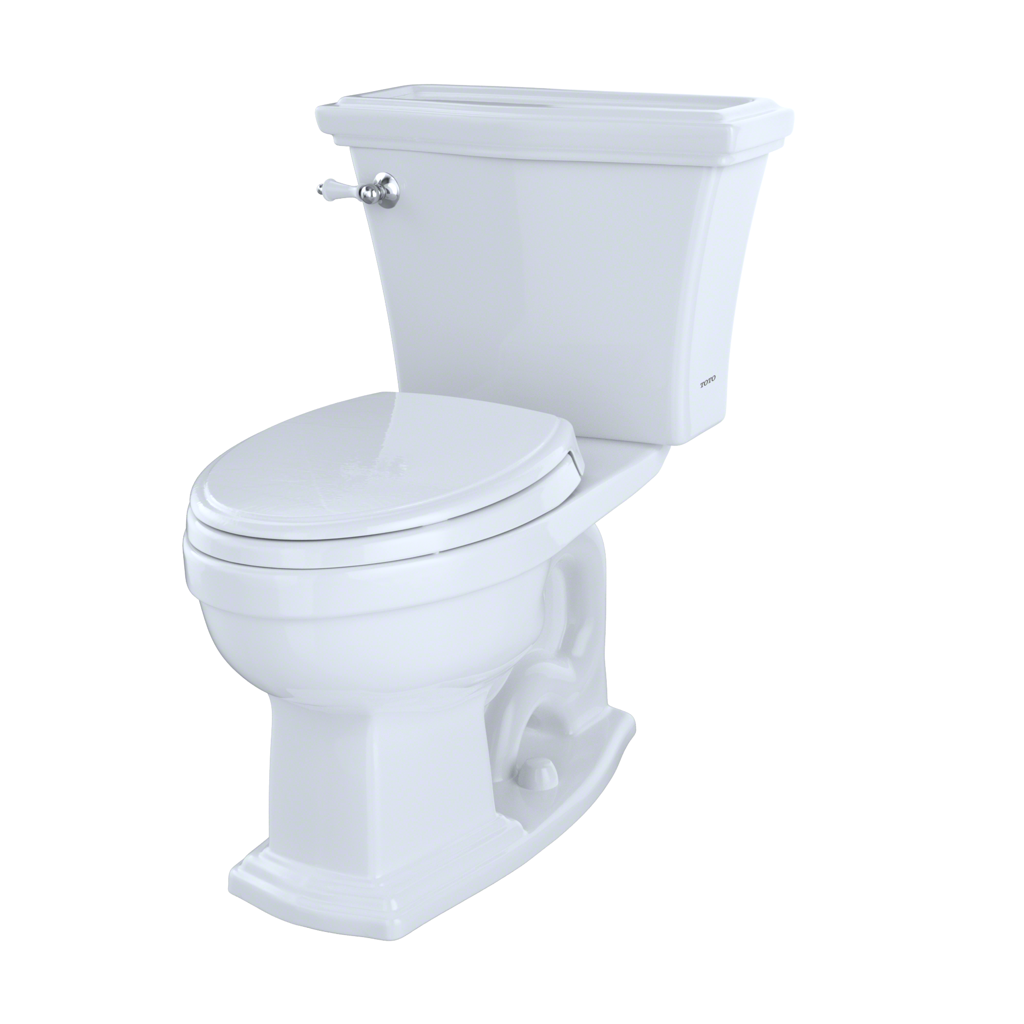 TOTO CST784EF#12 Eco Clayton Two-Piece Elongated 1.28 GPF Universal Height Toilet , Sedona Beige