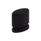 TOP KNOBS TK57BLK Oval 1" Length Oval Knob - Flat Black