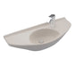 TOTO LT650G#12 Oval Wall-Mount Bathroom Sink with CEFIONTECT , Sedona Beige