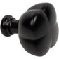 JEFFREY ALEXANDER 686L-MB Southerland 1-1/2" Length Round Knob - Matte Black