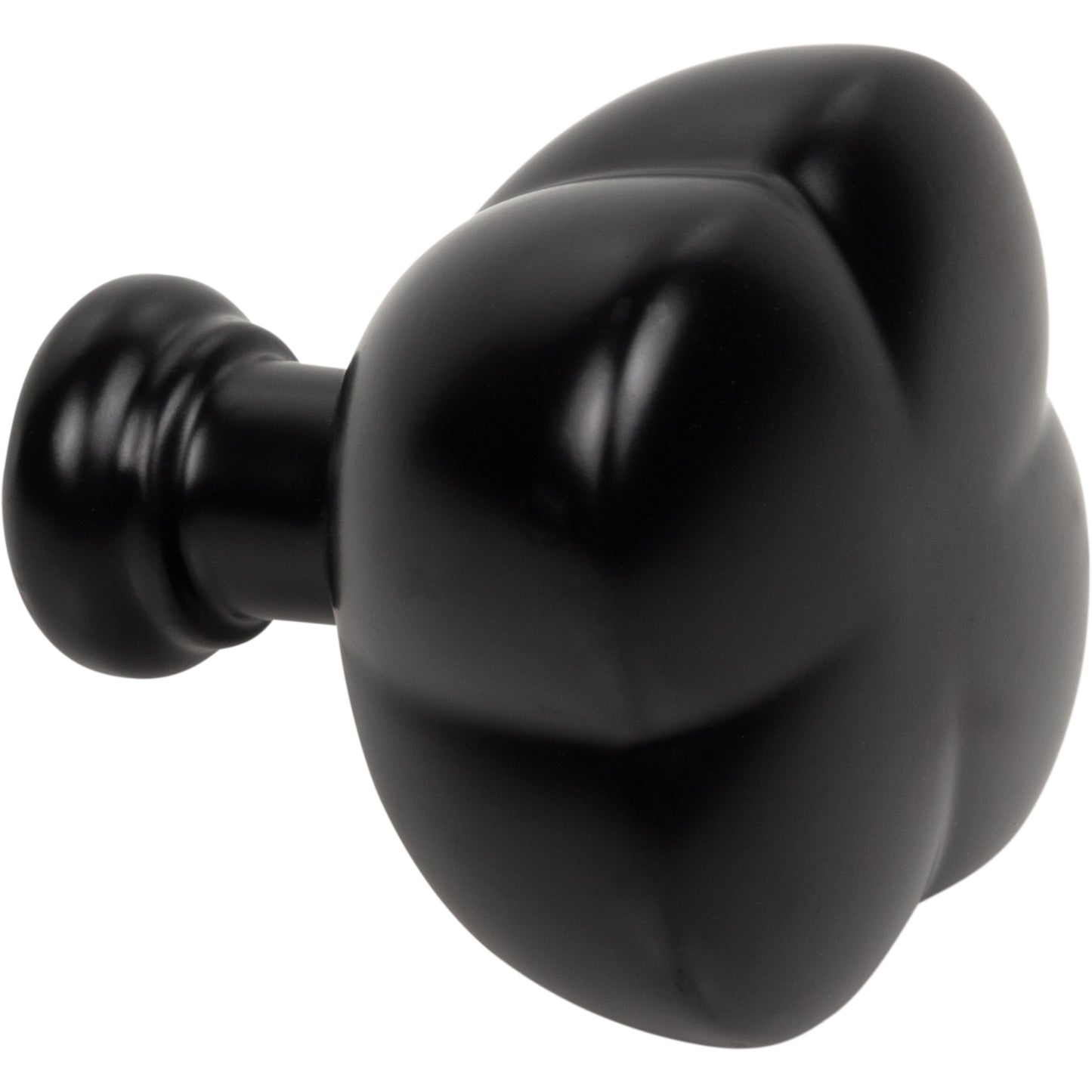 JEFFREY ALEXANDER 686L-MB Southerland 1-1/2" Length Round Knob - Matte Black