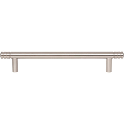 ATLAS A954-BRN Griffith 6 5/16" Center to Center Bar Pull - Brushed Nickel