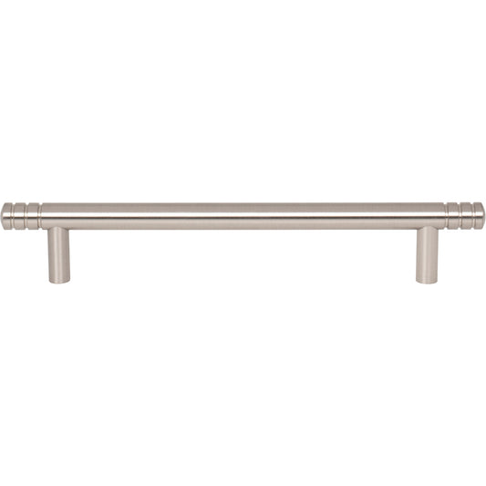 ATLAS A954-BRN Griffith 6 5/16" Center to Center Bar Pull - Brushed Nickel