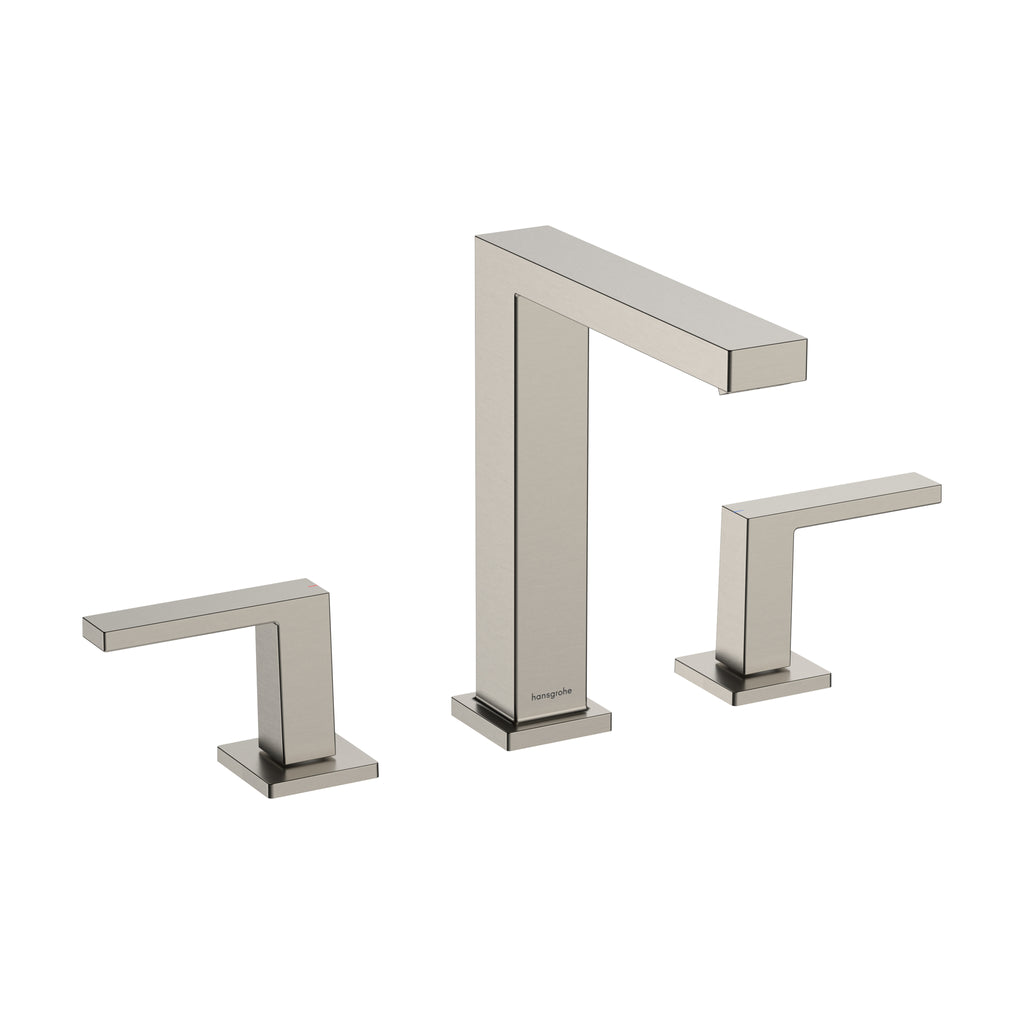 HANSGROHE 73031821 Tecturis E Widespread Faucet 150, 1.2 GPM - Brushed Nickel