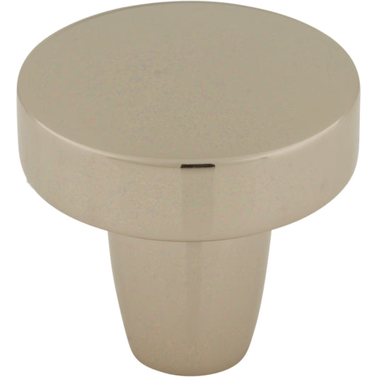 TOP KNOBS TK3130PN Florham 1 1/4" Diameter Round Knob - Polished Nickel