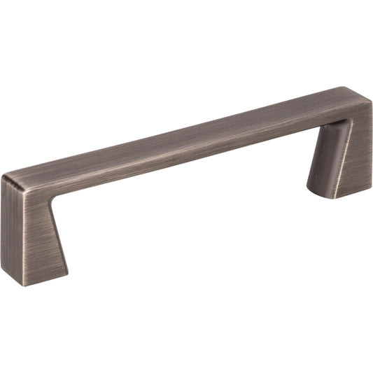 JEFFREY ALEXANDER 177-96BNBDL Boswell 96 mm Center-to-Center Bar Pull - Brushed Pewter