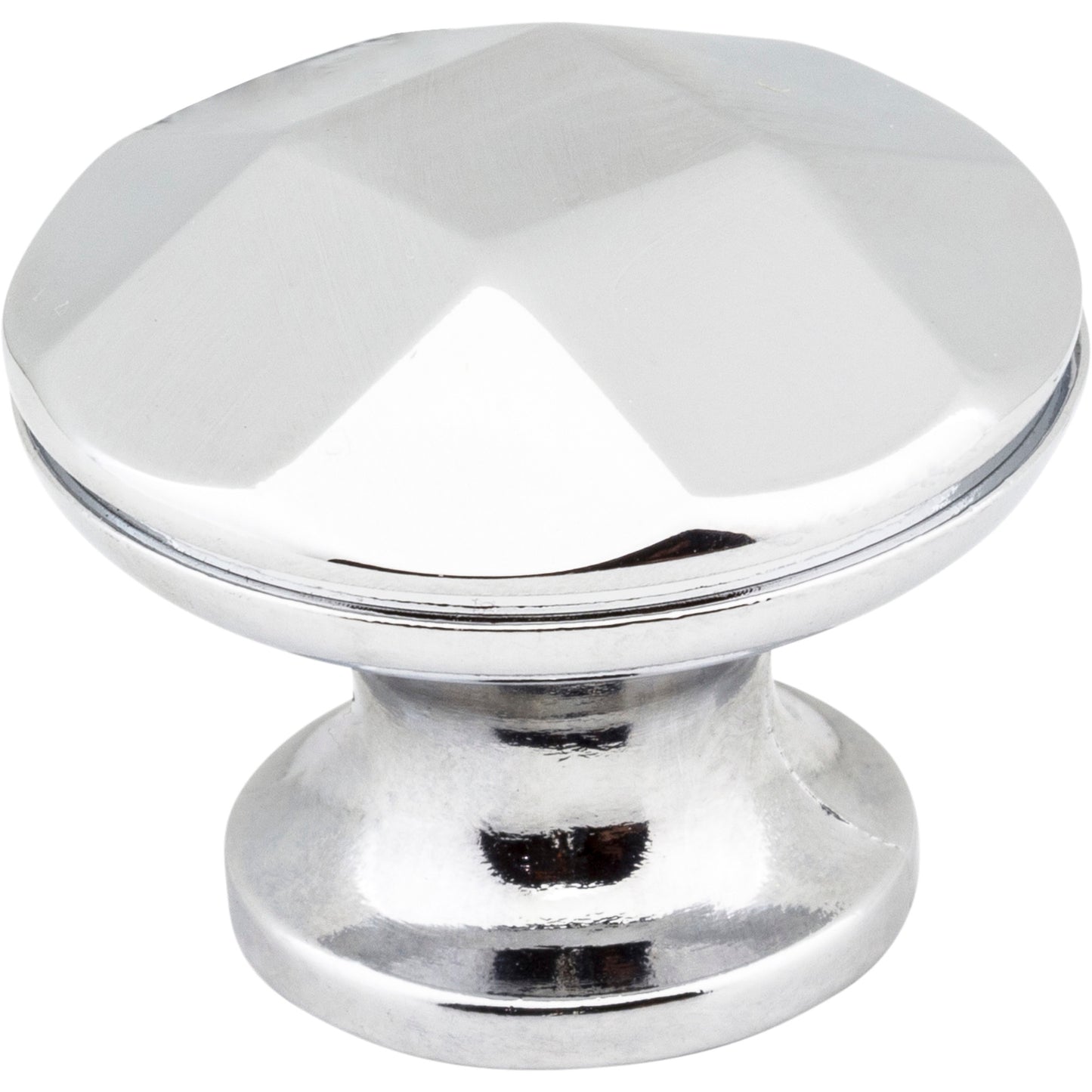 ELEMENTS 423PC Drake 1-3/16" Diameter Mushroom Knob , Polished Chrome