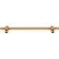 JEFFREY ALEXANDER 698-192SBZ Larkin Knurled Ends 192 mm Center-to-Center Bar Pull - Satin Bronze