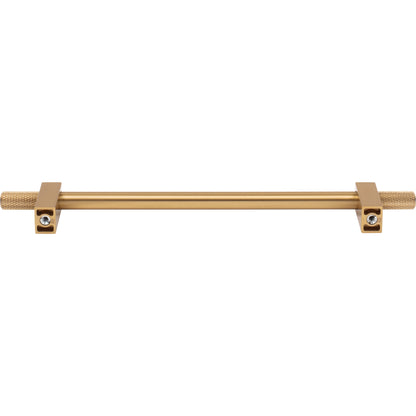 JEFFREY ALEXANDER 698-192SBZ Larkin Knurled Ends 192 mm Center-to-Center Bar Pull - Satin Bronze