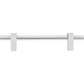 JEFFREY ALEXANDER 578-128PC Spencer 128 mm Center-to-Center Bar Pull - Polished Chrome