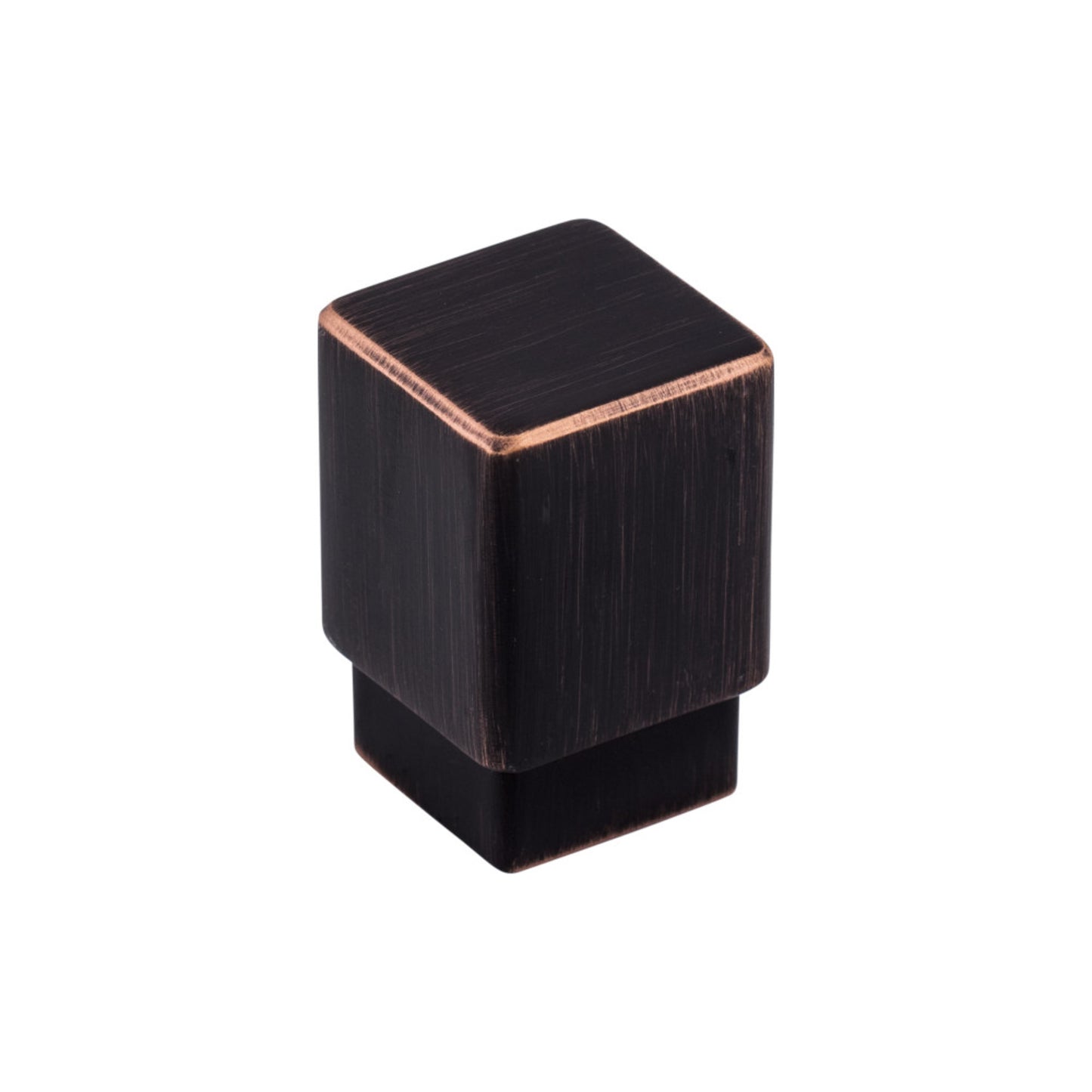 TOP KNOBS TK31TB Tapered 3/4" Length Square Knob - Tuscan Bronze