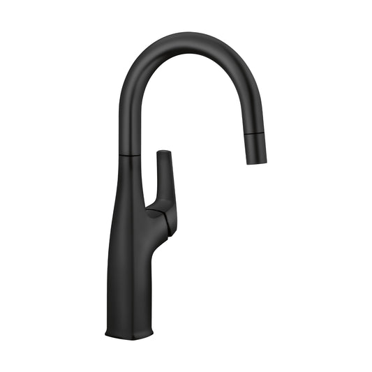 BLANCO 443021 Rivana Rivana Pull-Down Bar Faucet - Matte Black in Matte Black