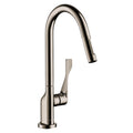 AXOR 39835831 Citterio HighArc Kitchen Faucet 2-Spray Pull-Down, 1.75 GPM - Polished Nickel