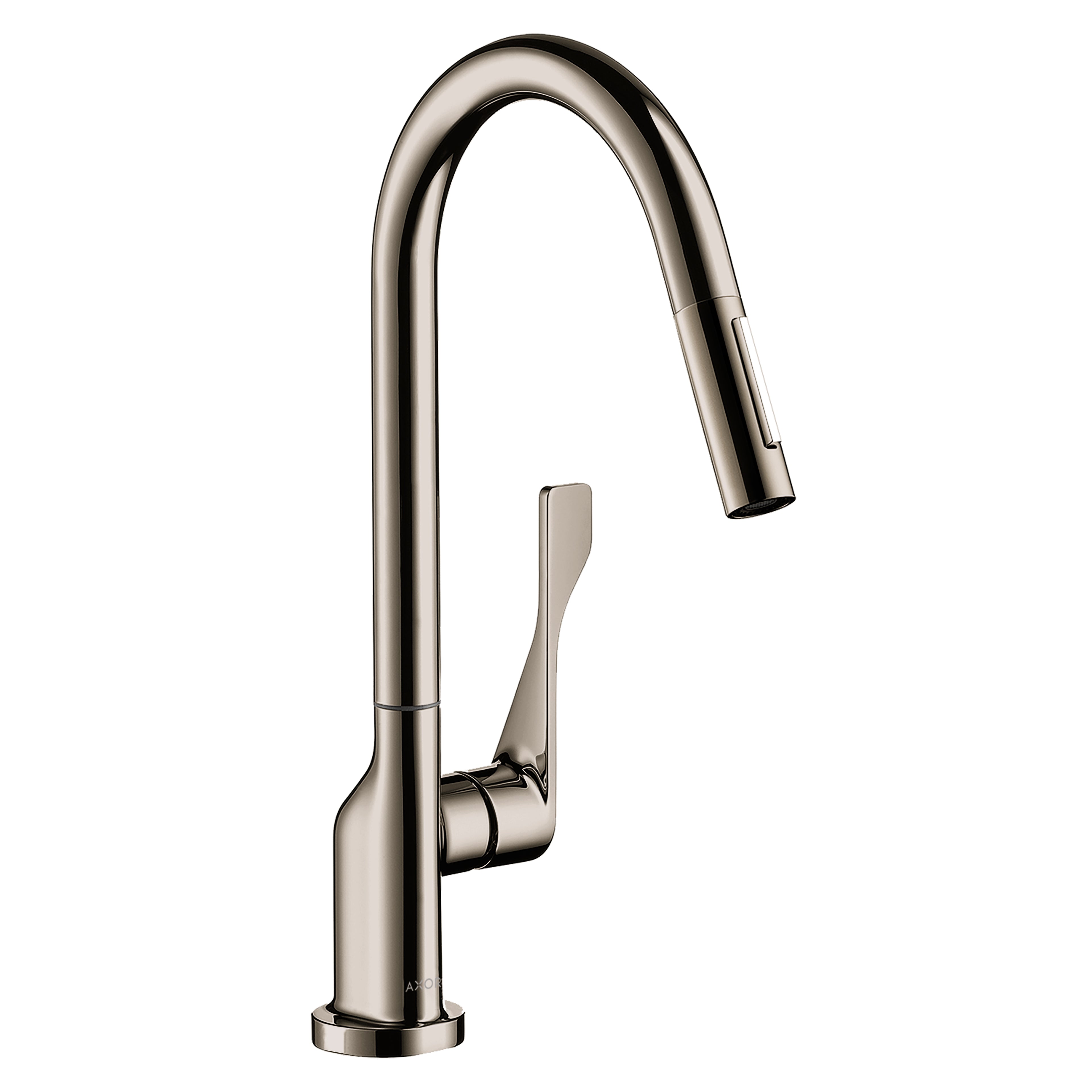 AXOR 39835831 Citterio HighArc Kitchen Faucet 2-Spray Pull-Down, 1.75 GPM - Polished Nickel