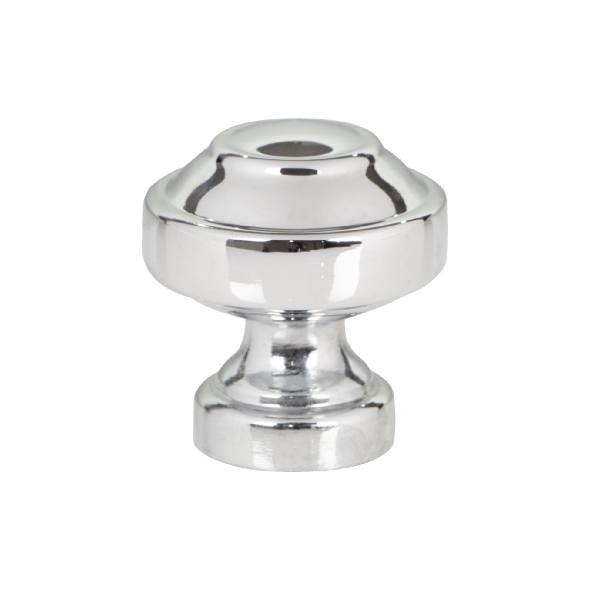 ATLAS A640-CH Malin 1 1/8" Length Mushroom Knob - Polished Chrome