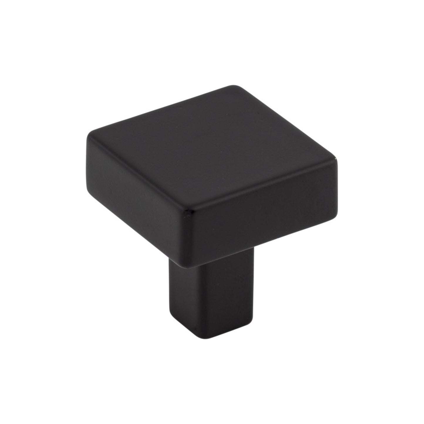 TOP KNOBS TK740BLK Channing 1 1/16" Length Square Knob - Flat Black