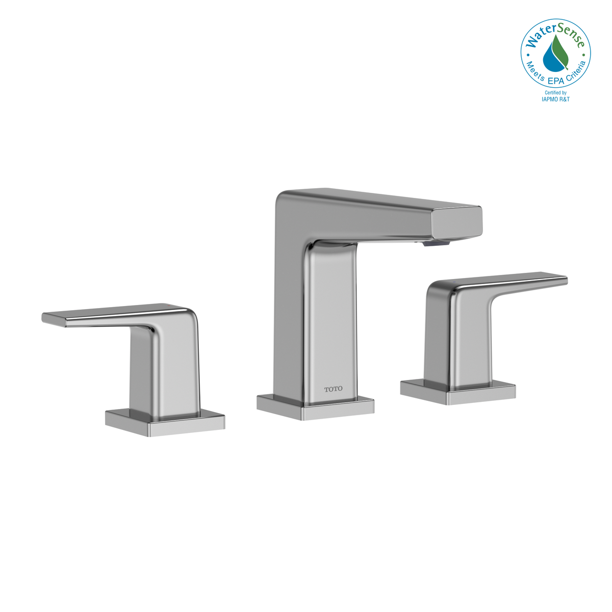 TOTO TLG10201U#CP Gb Series 1.2 Gpm Two Handle Widespread Bathroom Sink Faucet With Drain Assembly - Polished Chrome