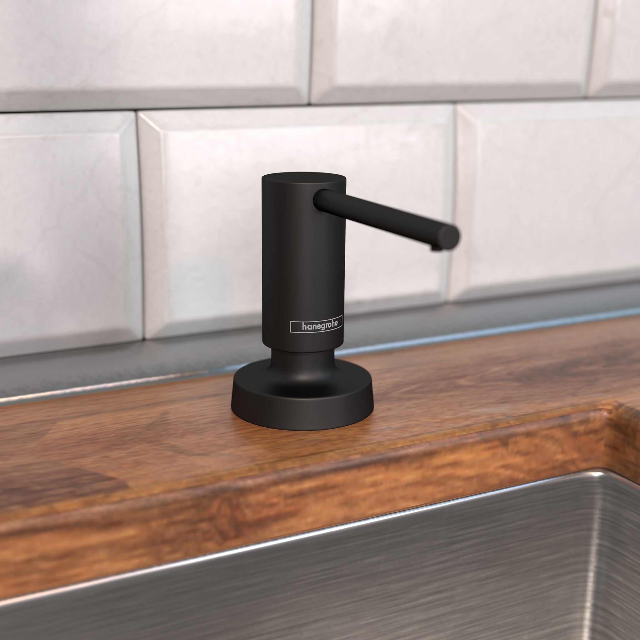 HANSGROHE 40448671 Talis Soap Dispenser - Matte Black