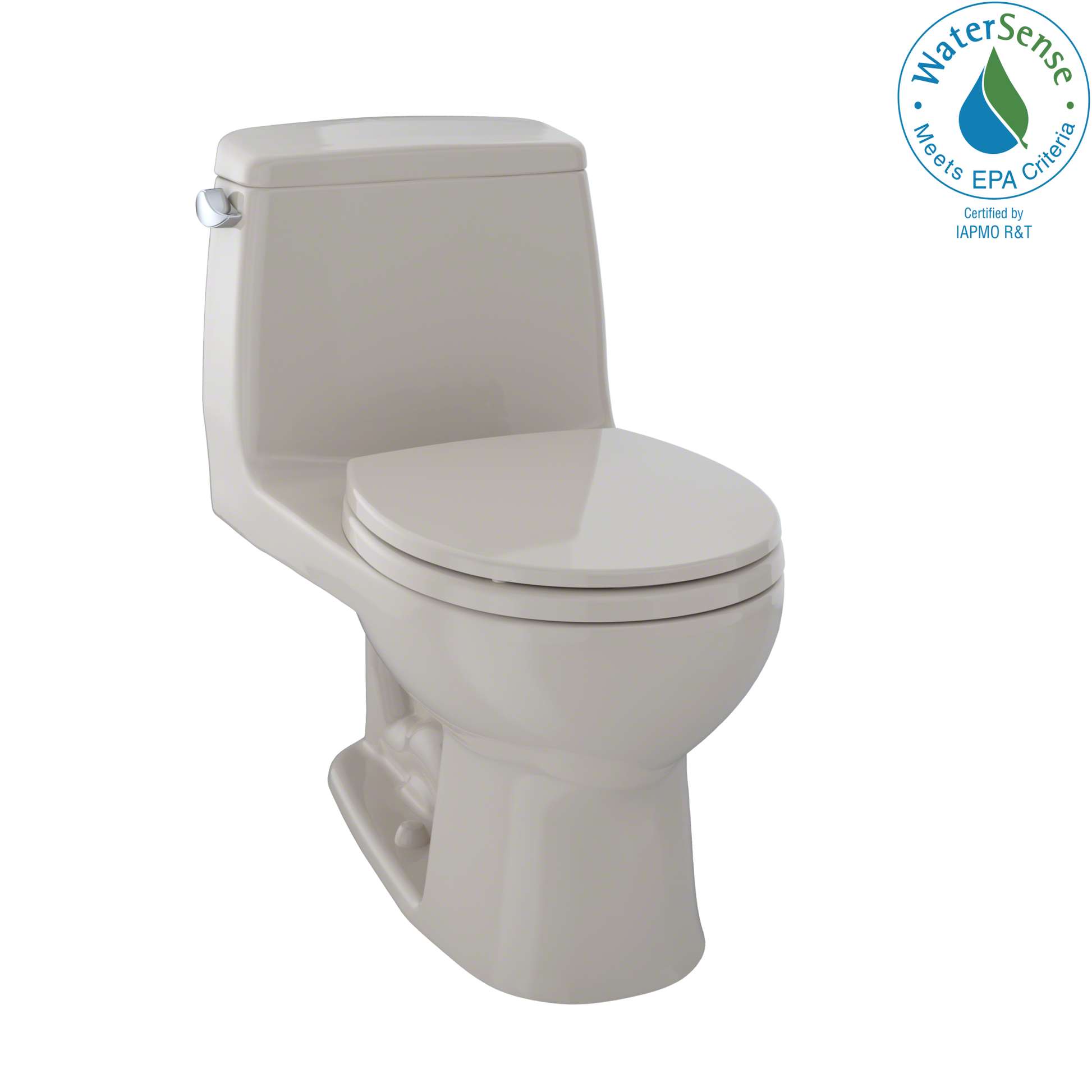 TOTO MS853113E#03 Eco Ultramax One-Piece Round Bowl 1.28 Gpf Toilet - Bone