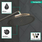 HANSGROHE 28427831 Raindance Classic Showerhead 240 1-Jet, 2.5 GPM - Polished Nickel