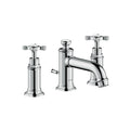 AXOR 16536001 Montreux Widespread Faucet 30 with Cross Handles and Pop-Up Drain, 1.2 GPM - Chrome