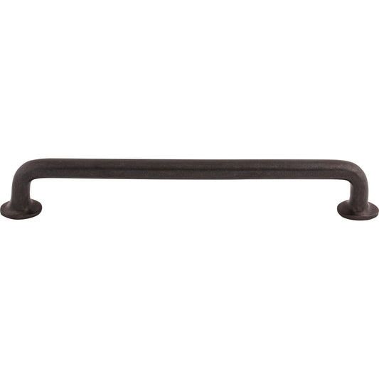 TOP KNOBS M1402 Aspen Rounded 12" Center to Center Appliance Pull - Medium Bronze