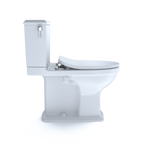 TOTO MS494234CEMFG#01 Connelly Two-Piece Elongated Dual Flush 1.28 And 0.9 Gpf Toilet With Cefiontect - Cotton White