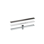 AXOR 42520341 Drains Floor Installation 27 9/16" - Brushed Black Chrome