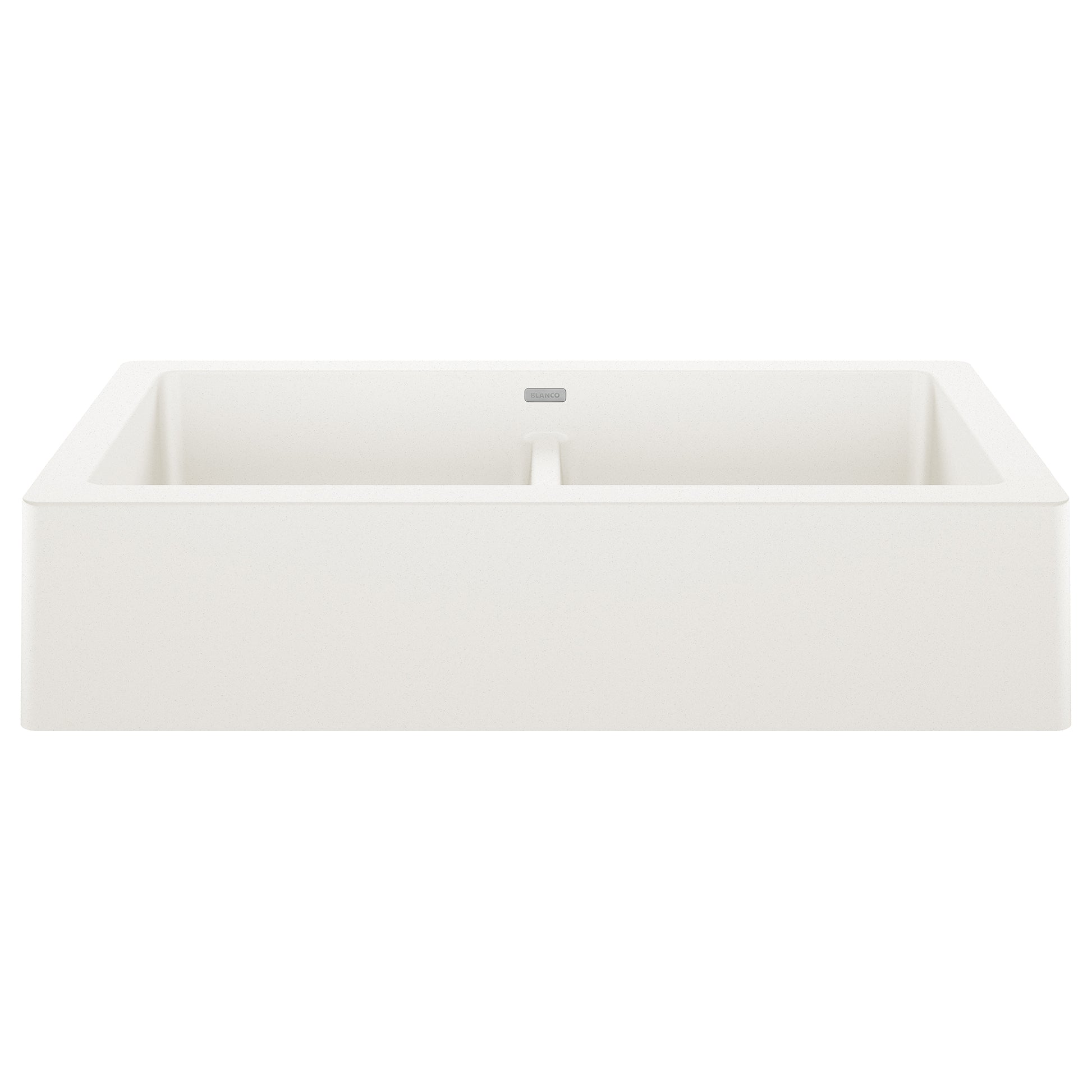 BLANCO 526550 Vintera Vintera SILGRANIT 33" Double Bowl Apron-Front Farmhouse Sink - White in White