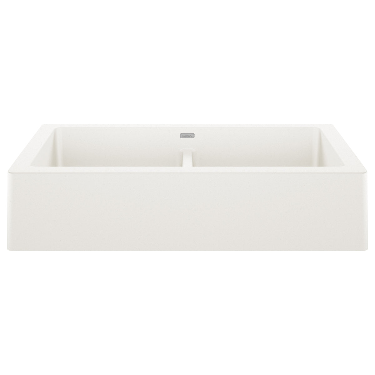 BLANCO 526550 Vintera Vintera SILGRANIT 33" Double Bowl Apron-Front Farmhouse Sink - White in White