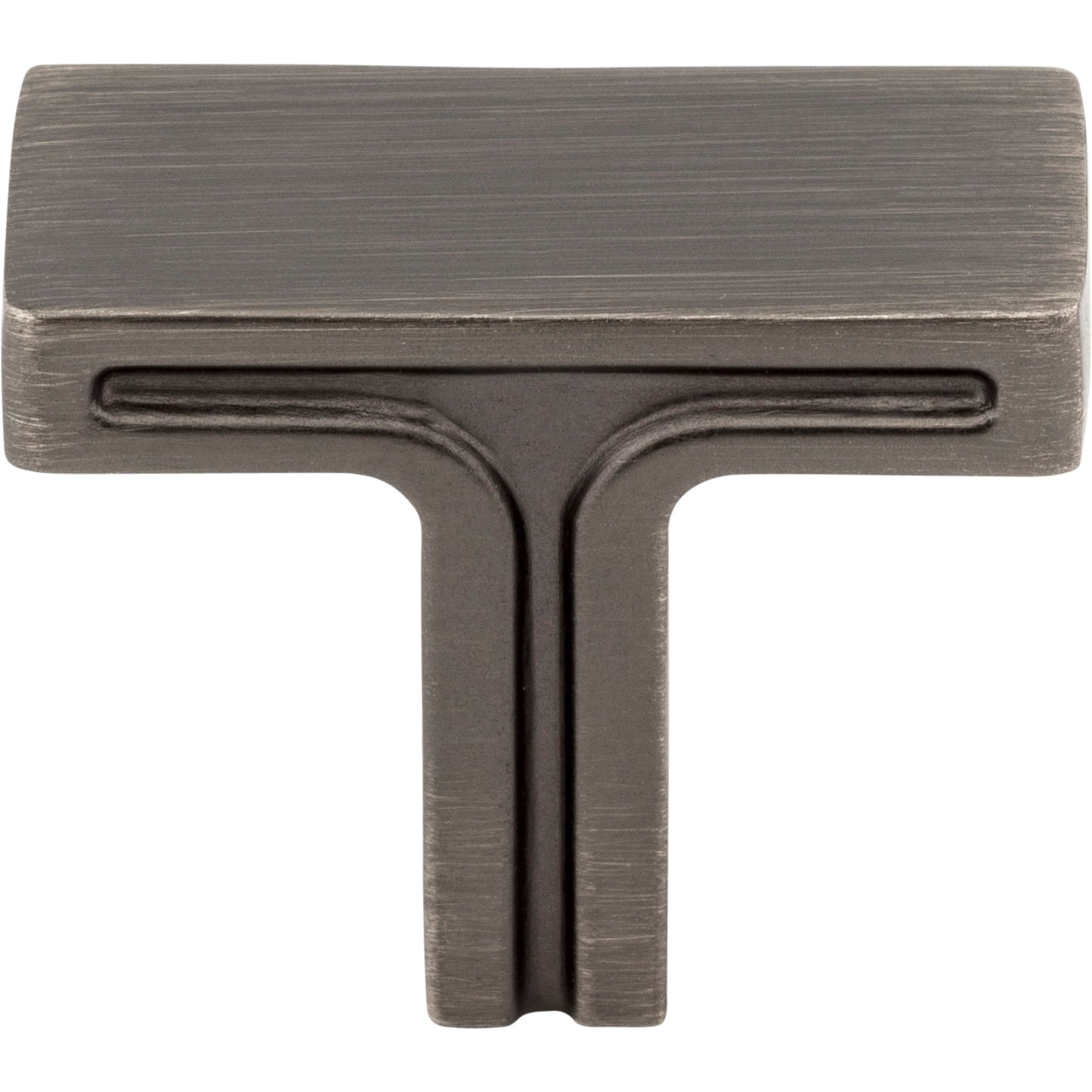 JEFFREY ALEXANDER 867BNBDL Anwick 1-3/8" Length Bar Knob - Brushed Pewter