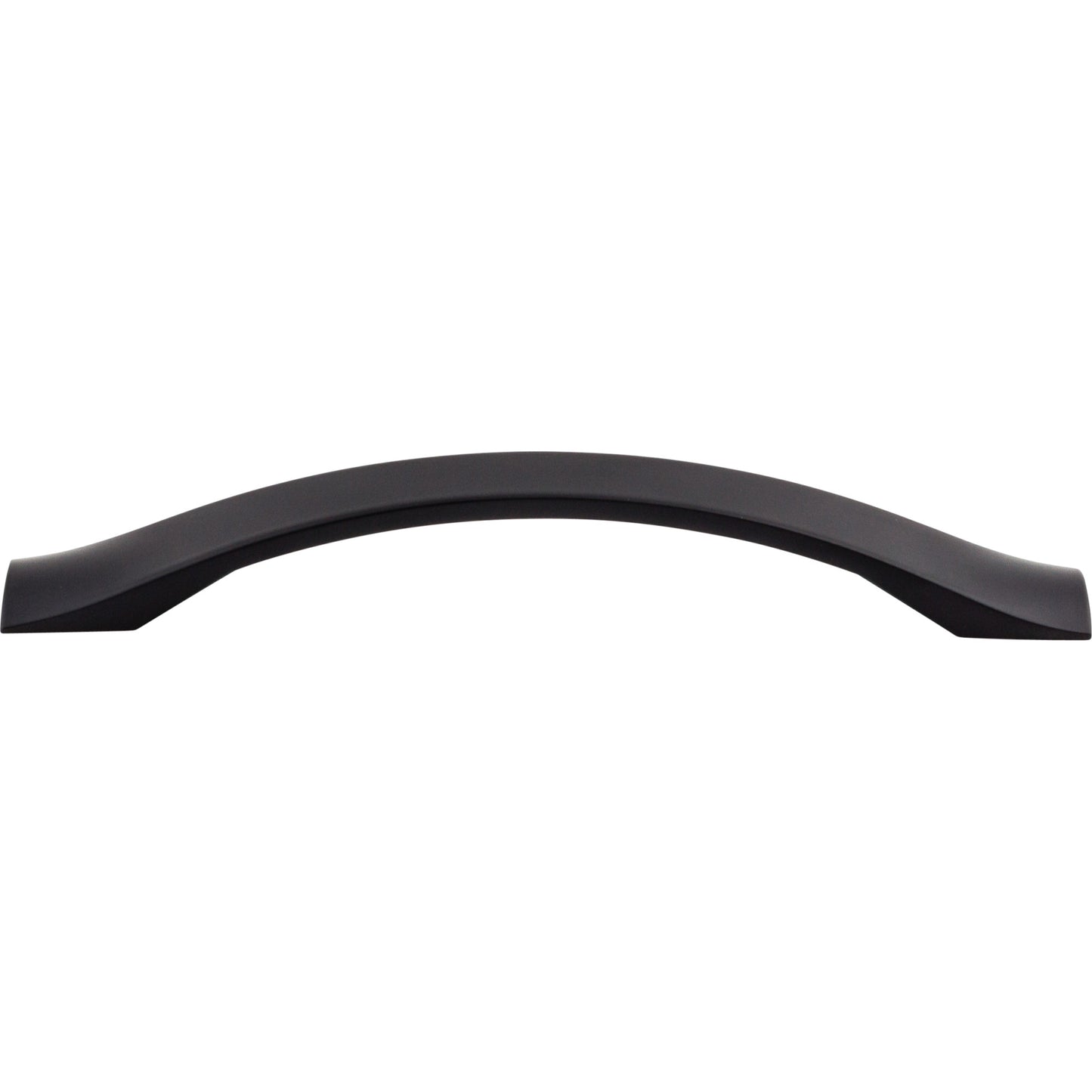 TOP KNOBS M1177 Crest 5 1/16" Center to Center Bar Pull - Flat Black