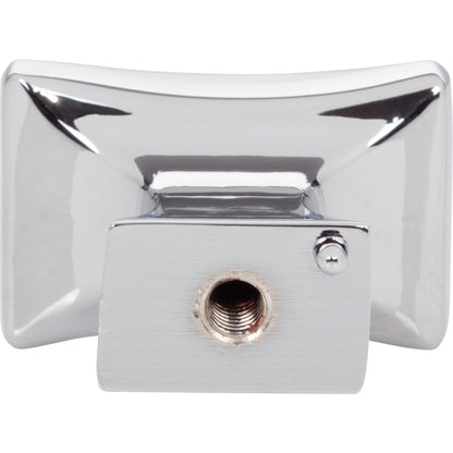 JEFFREY ALEXANDER 767PC Philip 1-1/4" Length Rectangle Knob - Polished Chrome