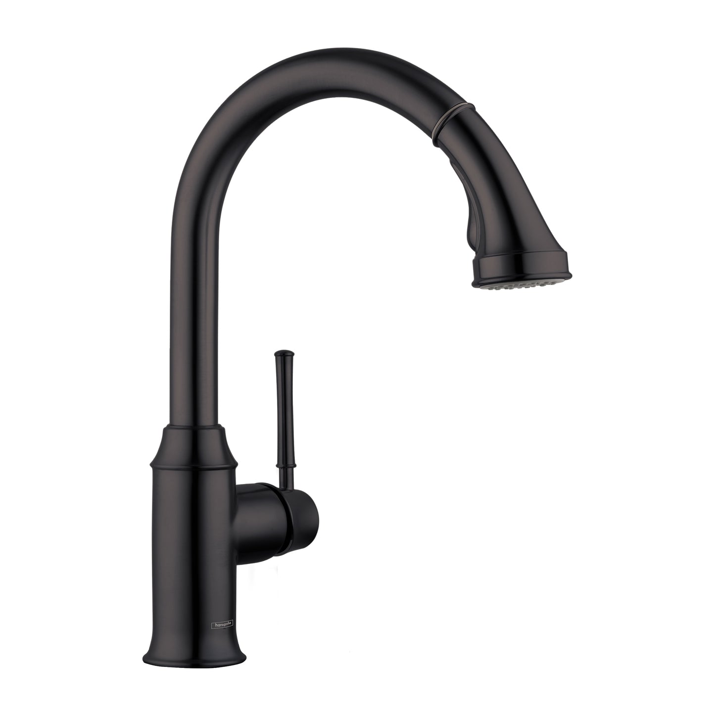 HANSGROHE 04215670 Talis C HighArc Kitchen Faucet, 2-Spray Pull-Down, 1.75 GPM - Matte Black