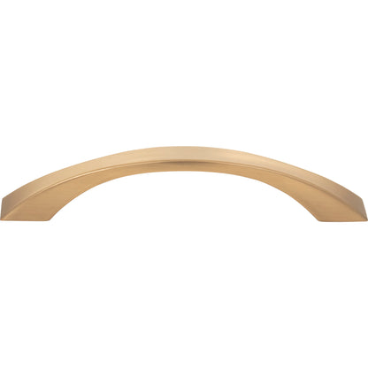 JEFFREY ALEXANDER 767-128SBZ Philip 128 mm Center-to-Center Arch Pull - Satin Bronze