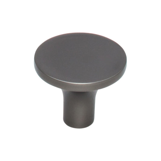 TOP KNOBS TK913AG Marion 1 1/4" Diameter Round Knob - Ash Gray