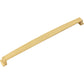 JEFFREY ALEXANDER 141-305BG Renzo 305 mm Center-to-Center Cup/Bin Pull - Brushed Gold