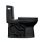 TOTO MS604124CEF#51 UltraMax II One-Piece Elongated 1.28 GPF Universal Height Toilet with SS124 SoftClose Seat , Ebony