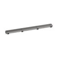 HANSGROHE 56119801 RainDrain Match Boardwalk Trim Boardwalk 31 1/2" with Height Adjustable Frame - Brushed Stainless Steel