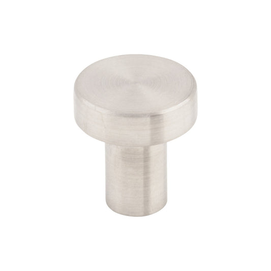 TOP KNOBS SS116 Post 3/4" Diameter Round Knob - Stainless Steel