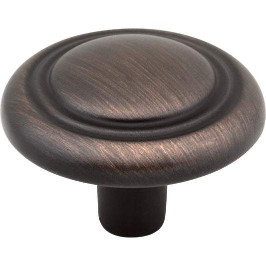 ELEMENTS 202DBAC Vienna 1-1/4" Diameter Mushroom Knob - Brushed Oil Rubbed Bronze