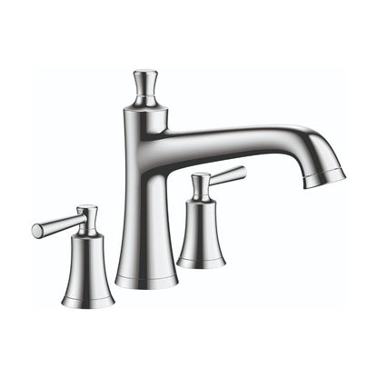 HANSGROHE 04776000 Joleena 3-Hole Roman Tub Set Trim - Chrome