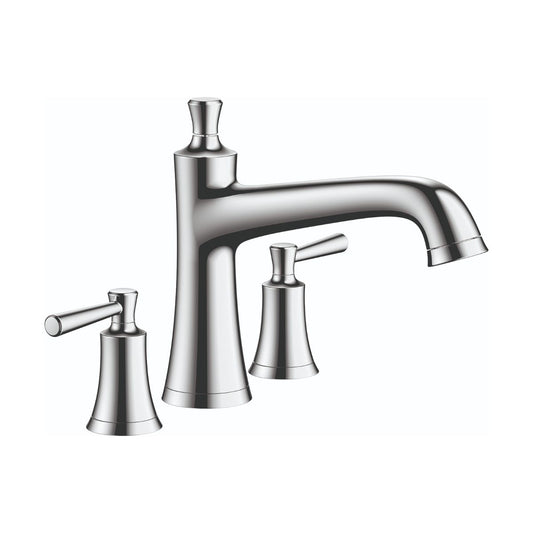 HANSGROHE 04776000 Joleena 3-Hole Roman Tub Set Trim - Chrome