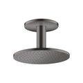 AXOR 35365341 ShowerSolutions Showerhead 250 2-Jet Ceiling Connection, 1.75 GPM - Brushed Black Chrome