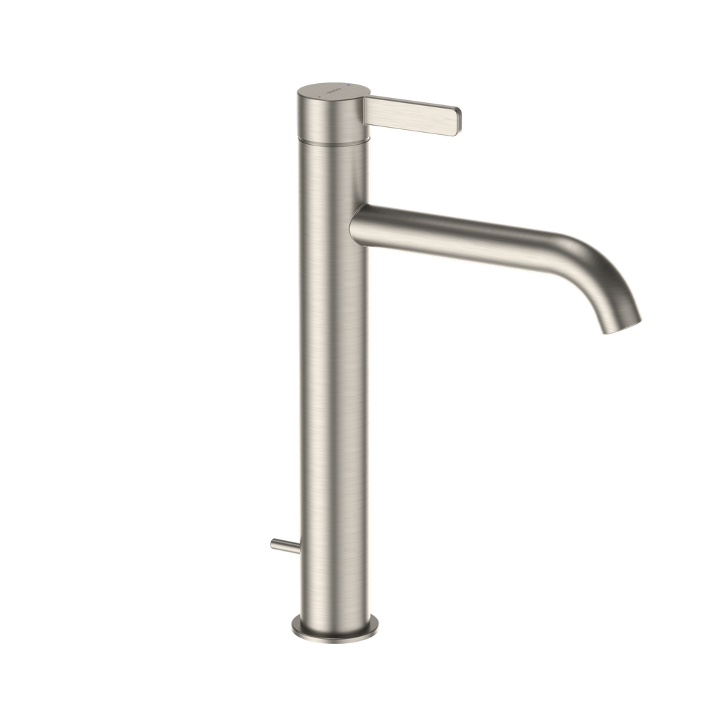 TOTO TLG11305U#BN Gf 1.2 Gpm Single Handle Vessel Bathroom Sink Faucet With Comfort Glide Technology - Brushed Nickel